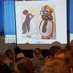 Die Kinder beim Lauschen der Kinder Geschichte von Boje Die Kinder beim Lauschen der Kinder Geschichte von Boje