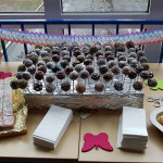 Das Kuchenbuffet präsentierte sich einmal wieder von seiner leckersten Seite Das Kuchenbuffet präsentierte sich einmal wieder von seiner leckersten Seite