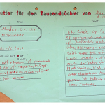 Futterzettel Futterzettel