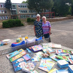 Geli Orth (FES-Nähfee) und Andrea Stanzel-Skowron Geli Orth (FES-Nähfee) und Andrea Stanzel-Skowron